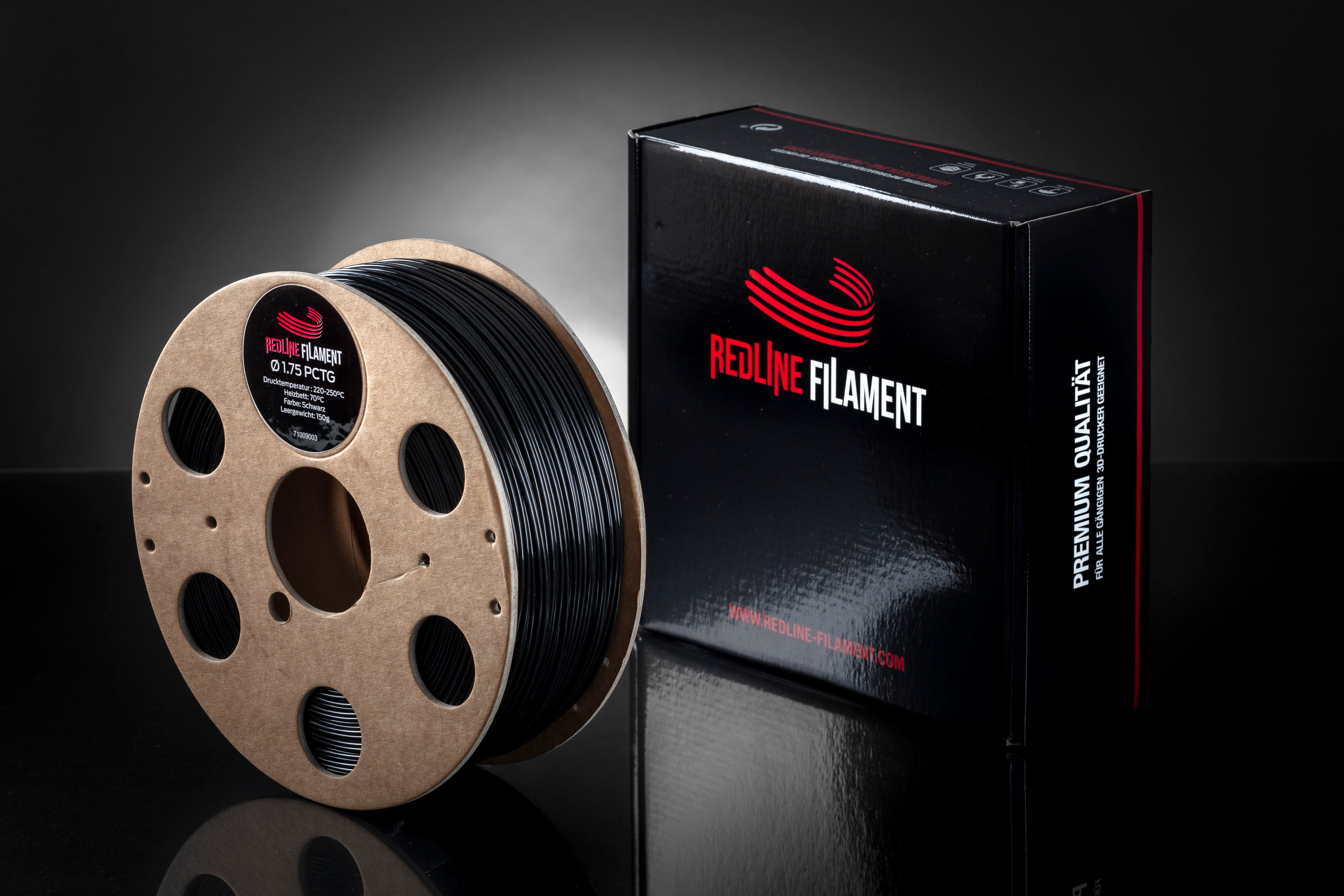 PCTG Filament Schwarz