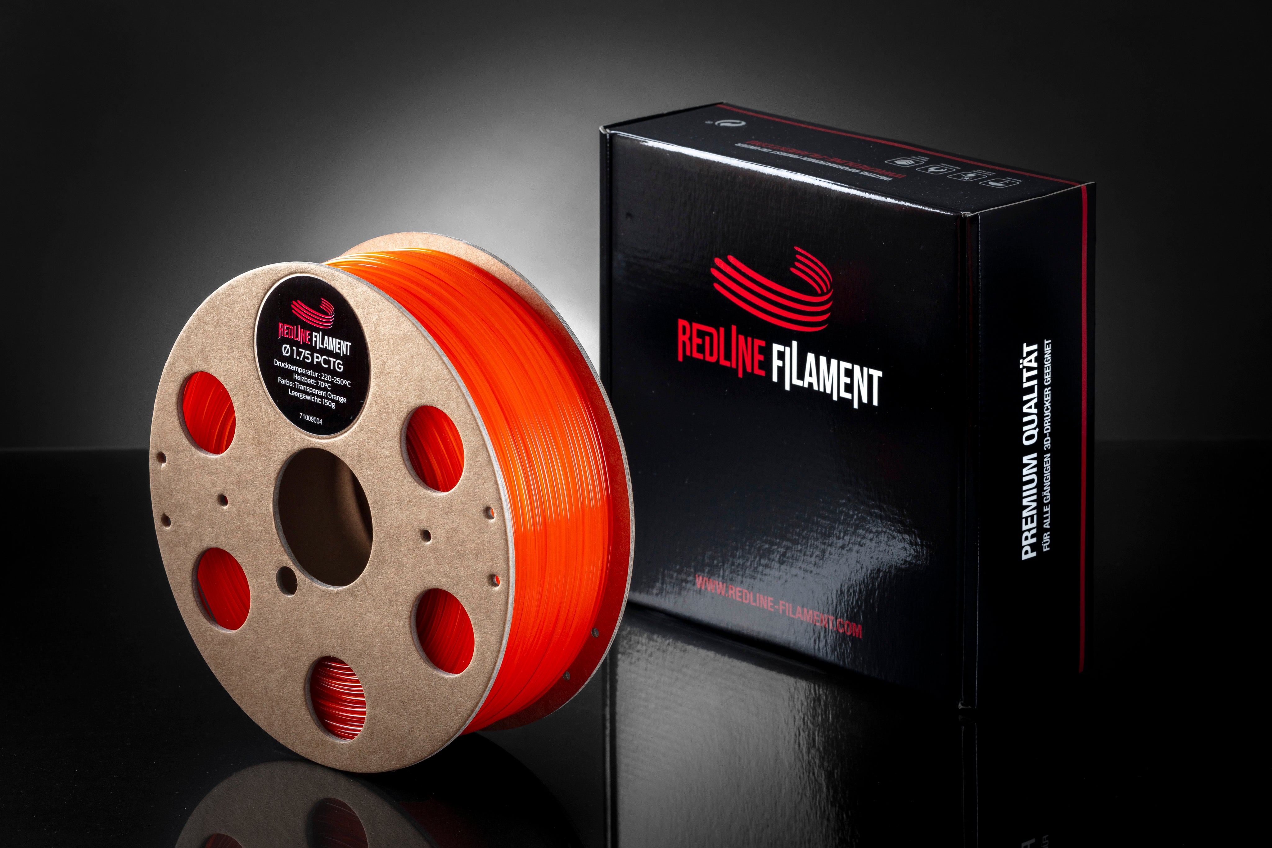 PCTG Filament Transparent Orange