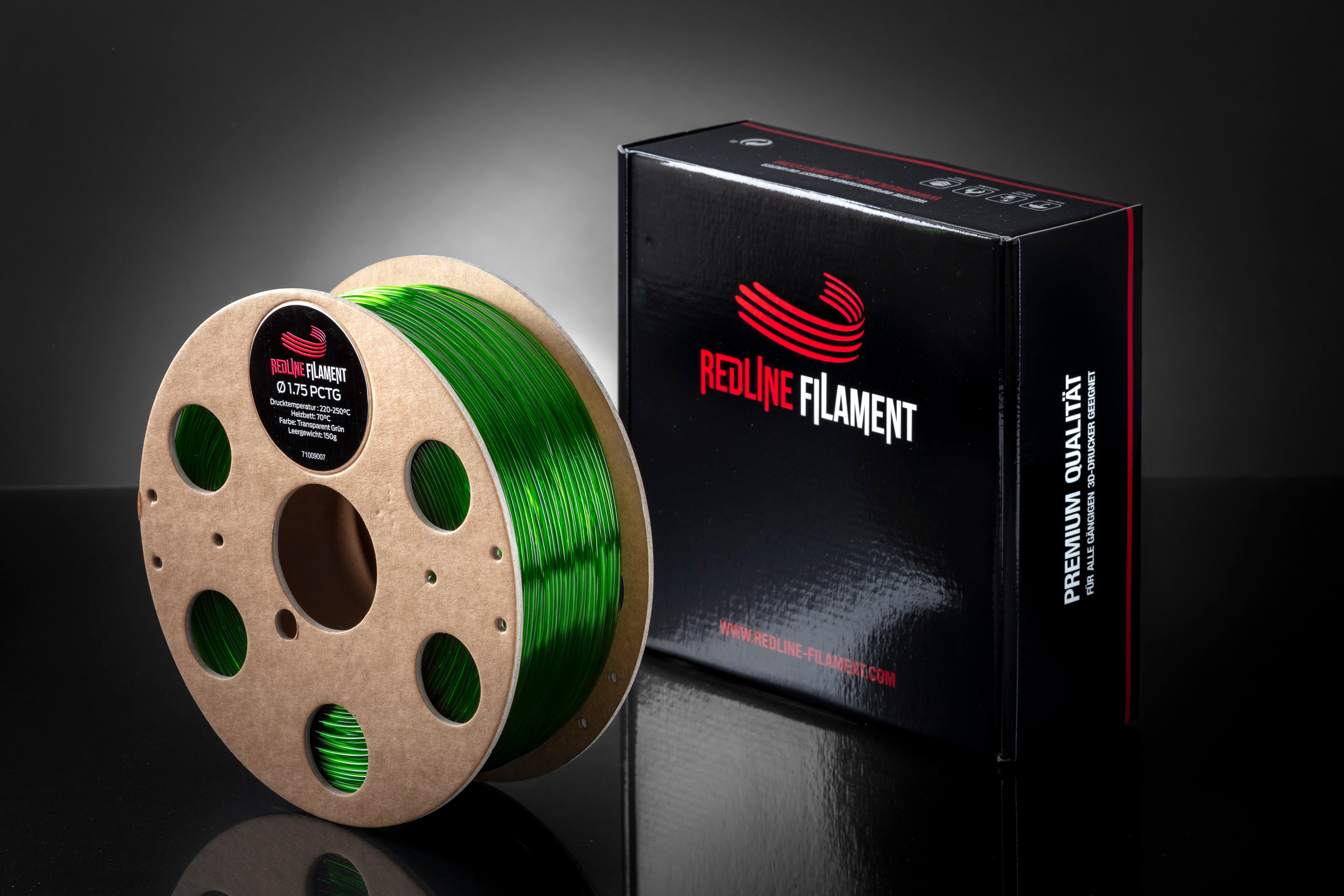 PCTG Filament Transparent Grün