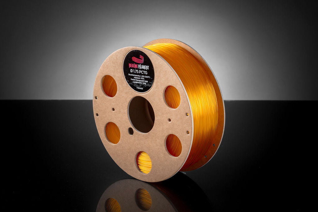 PCTG Filament Transparent Gelb