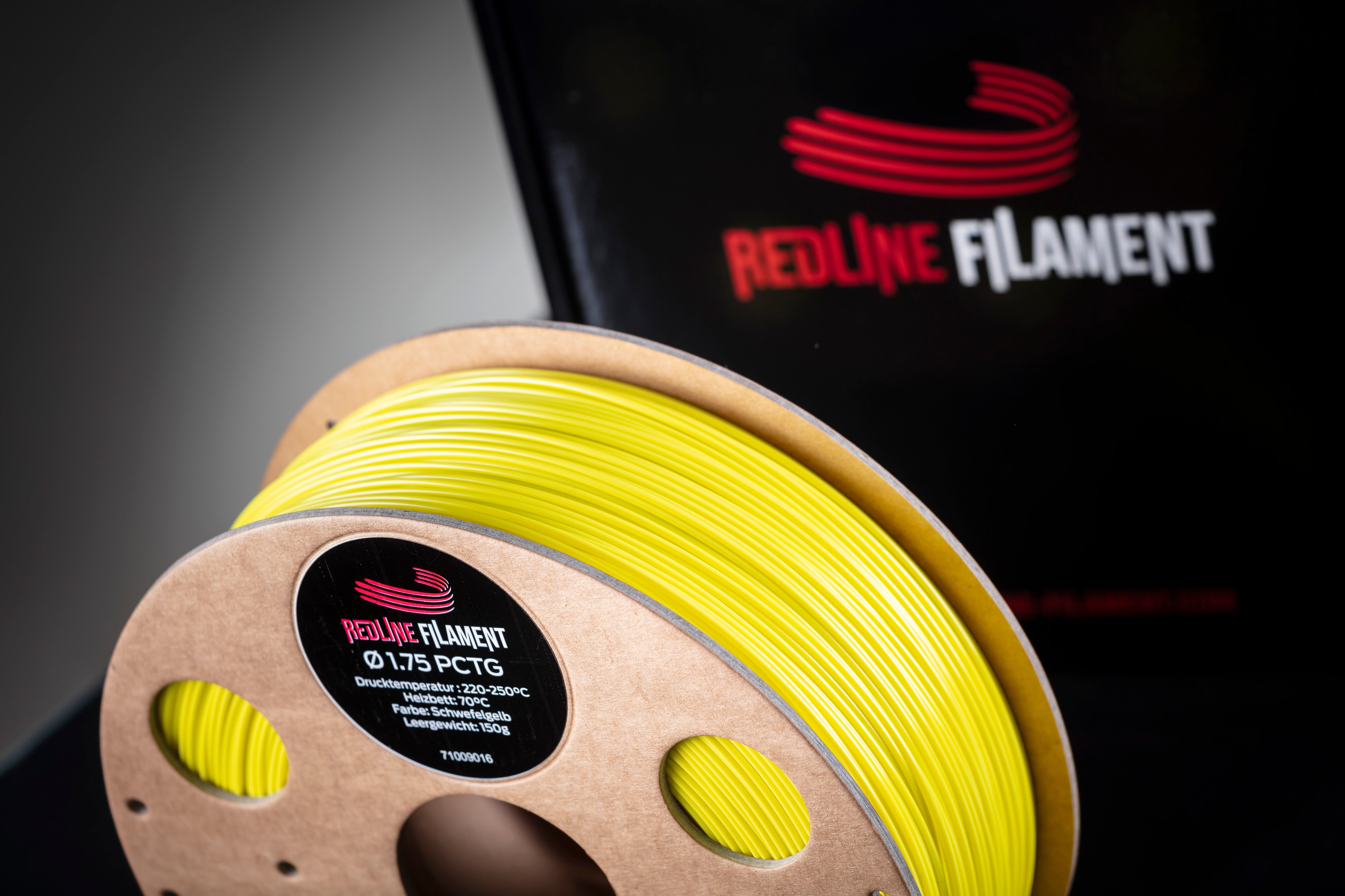 PCTG Filament Schwefelgelb