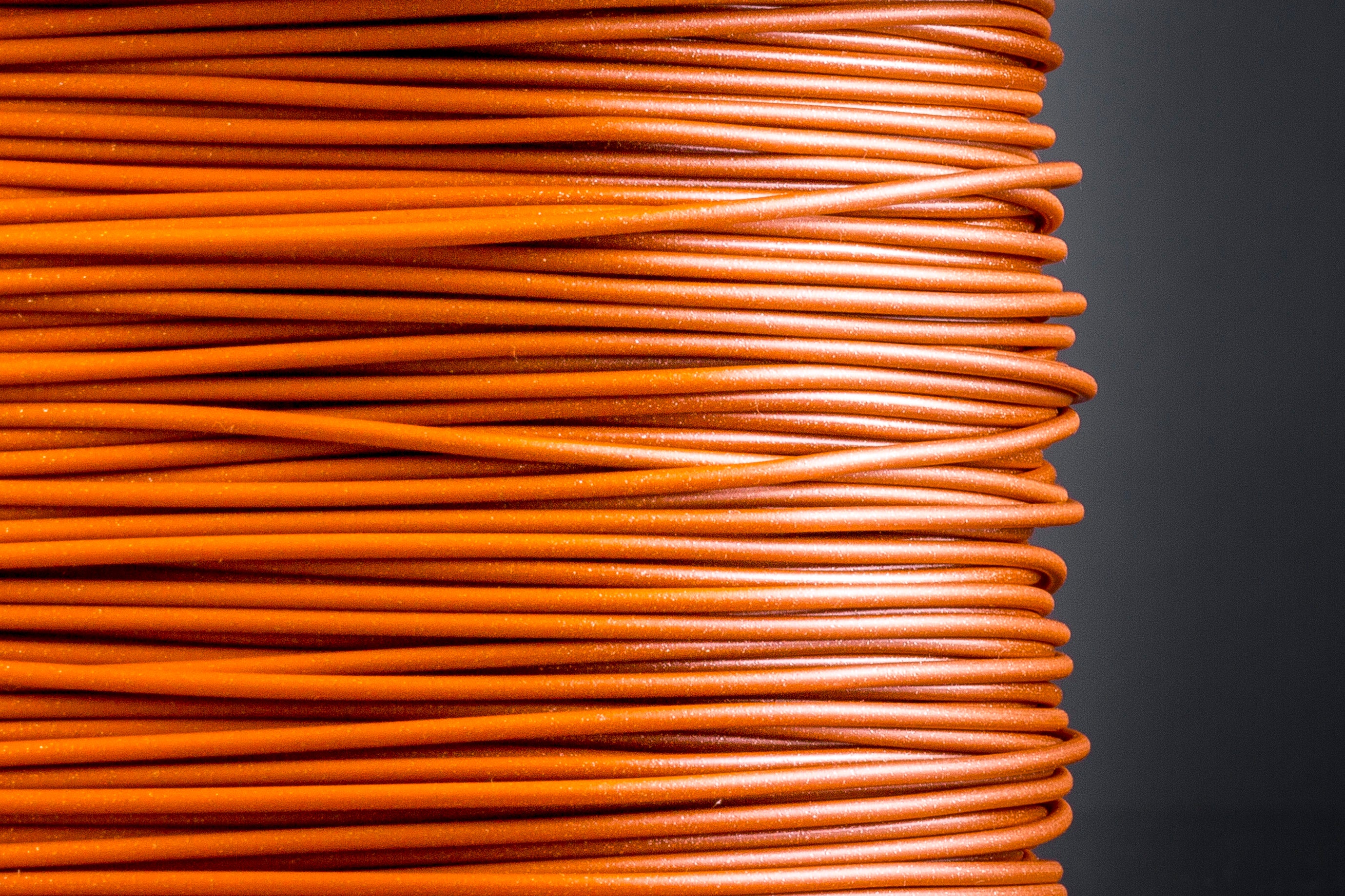 Glitzer PLA Rotorange (2,85mm)