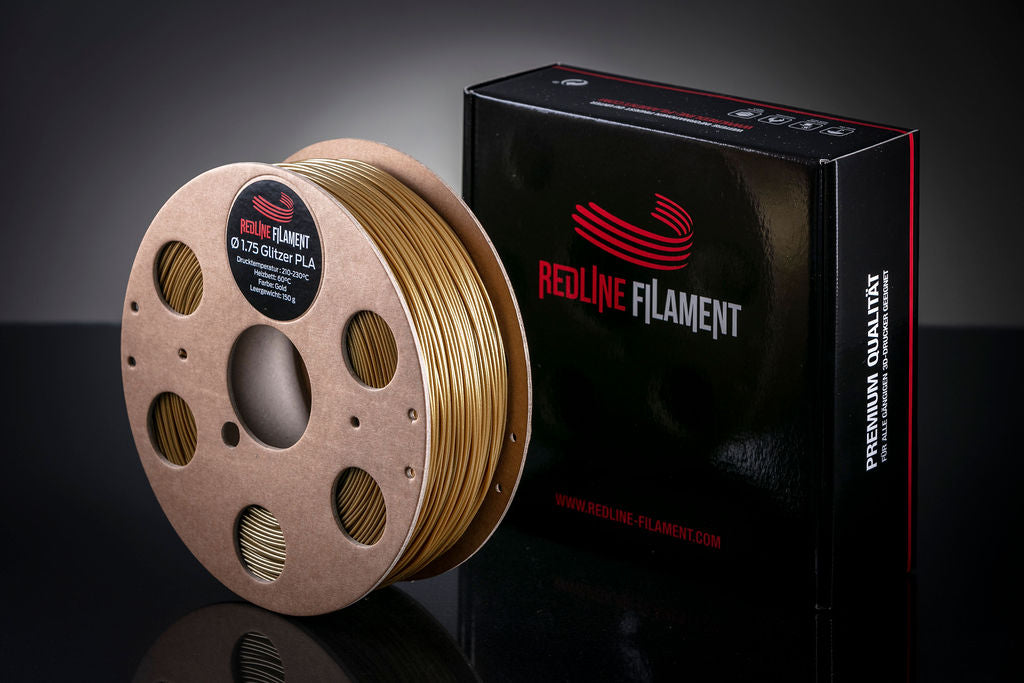 PLA Glitzer Gold