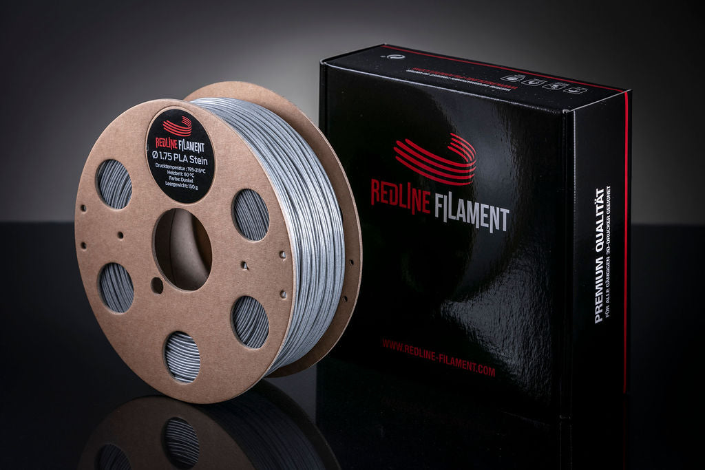 PLA Stein Filament Dunkel (Marmor)