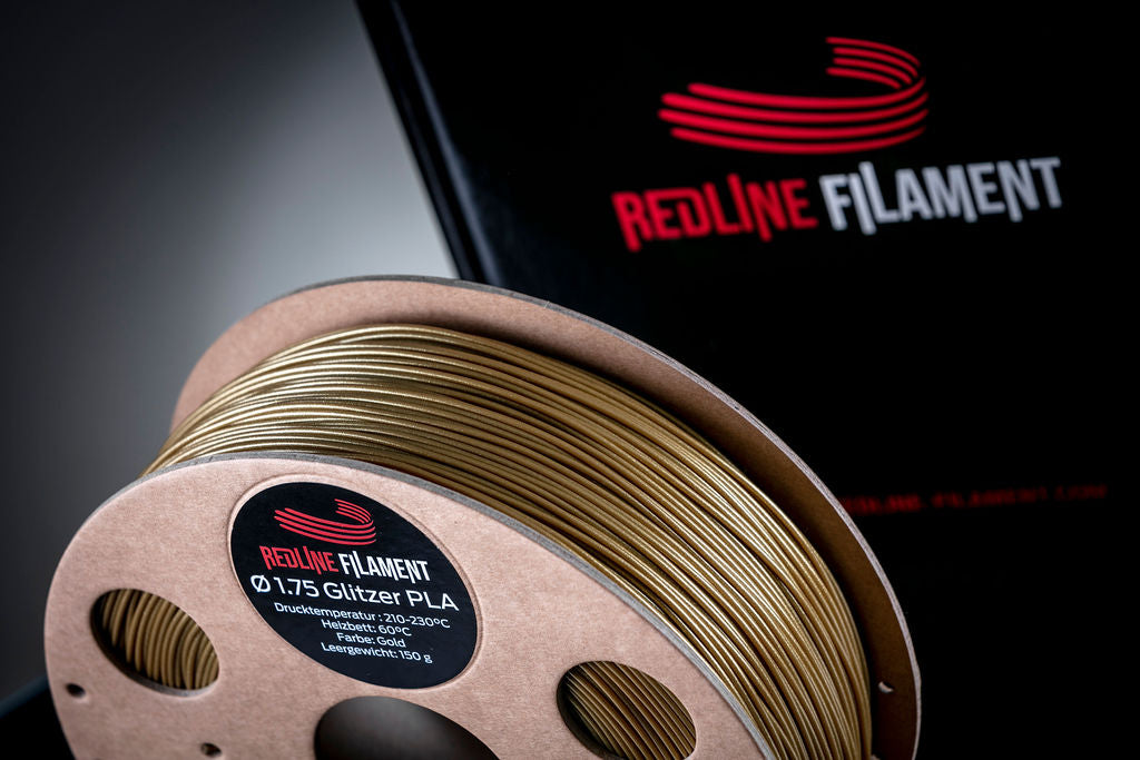 PLA Glitzer Gold