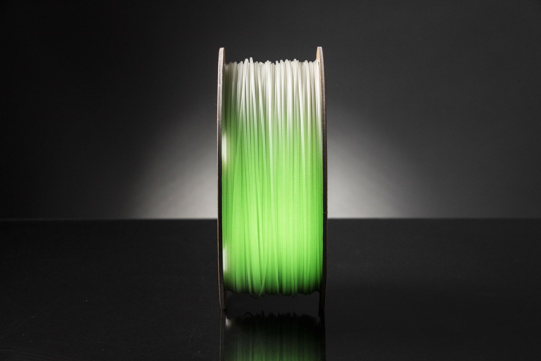 Glow in the dark PLA Filament Sample (1,75mm) REDLINE FILAMENT