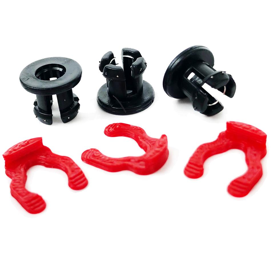 Micro Swiss Replacement Bowden Collets for Micro Swiss CR10 Hotend kit (Set of 3) Micro-Swiss