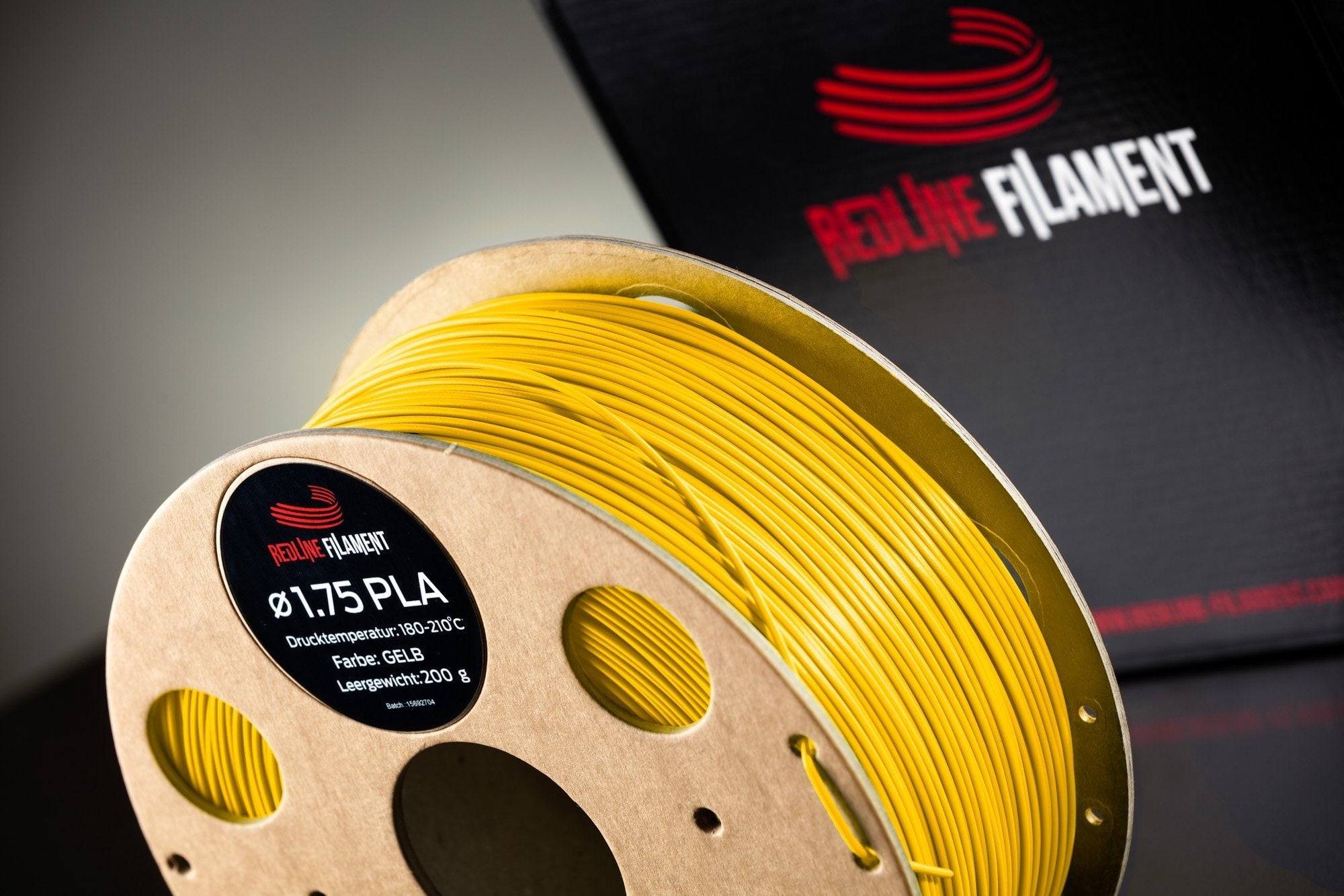 PLA Filament Gelb PLA FILAMENT REDLINE FILAMENT