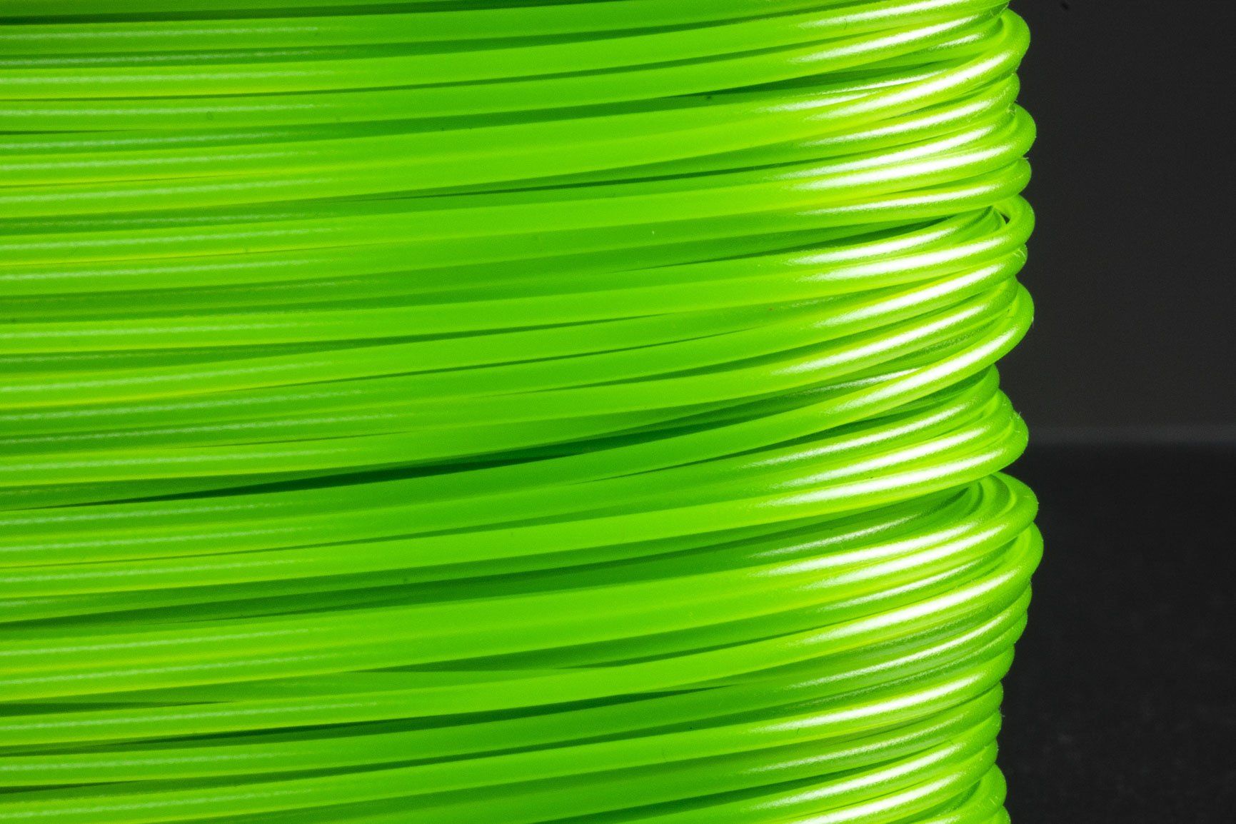 PLA Filament NEON Grün (Transparent) PLA NEON REDLINE FILAMENT