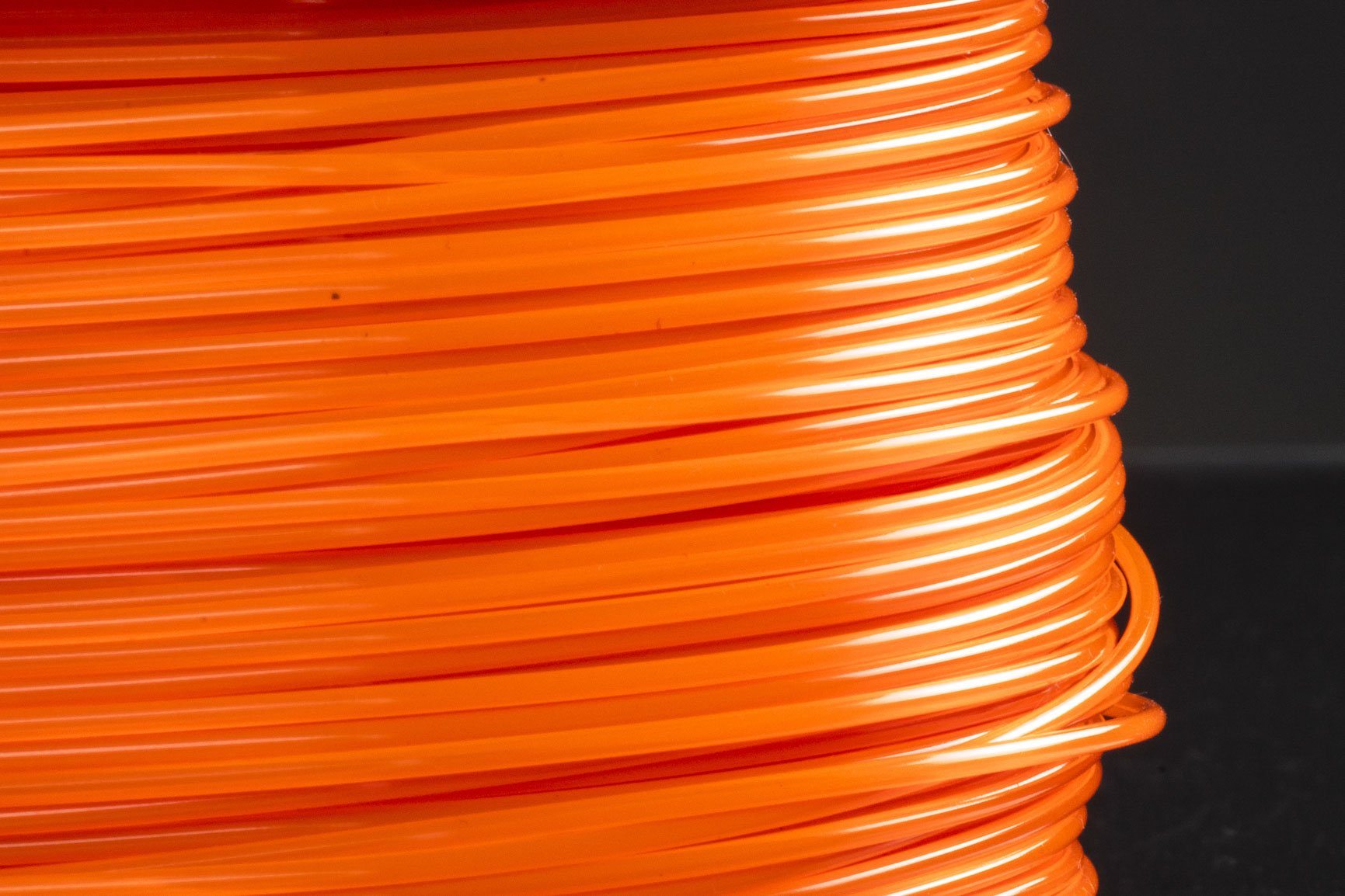 PLA Filament NEON Orange (Transparent) PLA NEON REDLINE FILAMENT