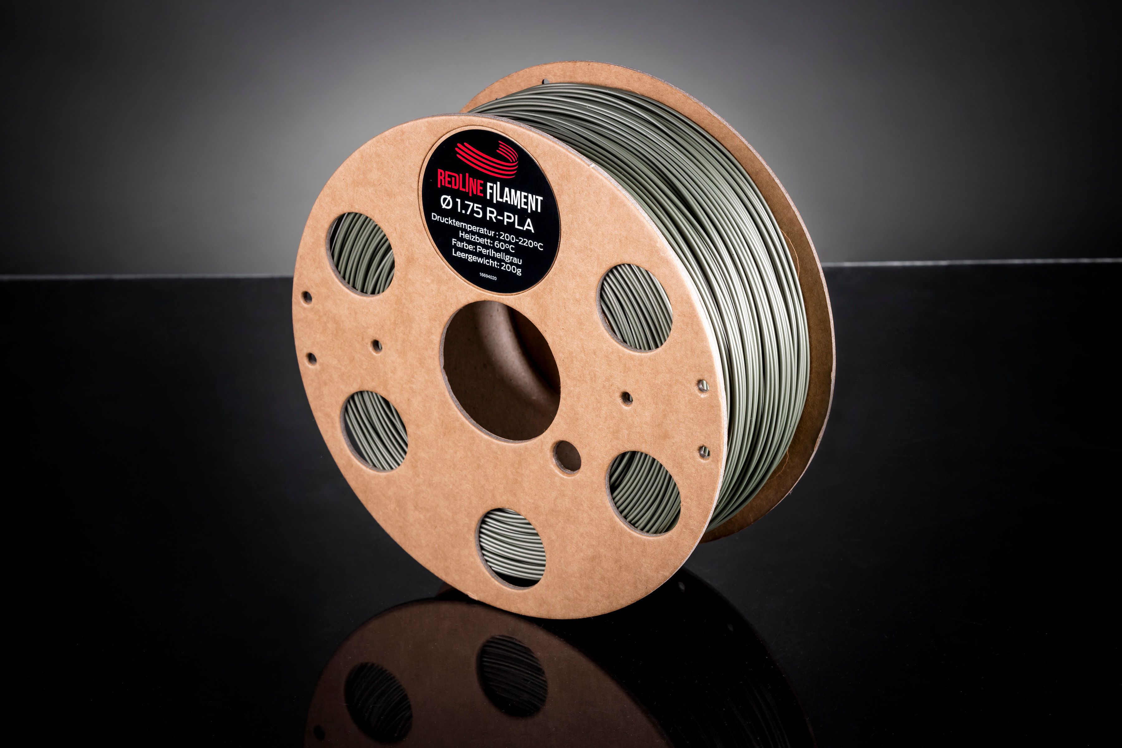 R-PLA Perlhellgrau REDLINE FILAMENT