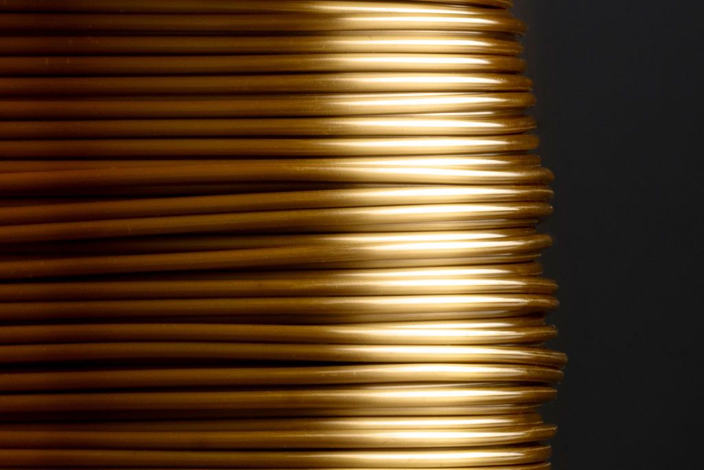 Silky PLA Bronzegold Silky REDLINE FILAMENT