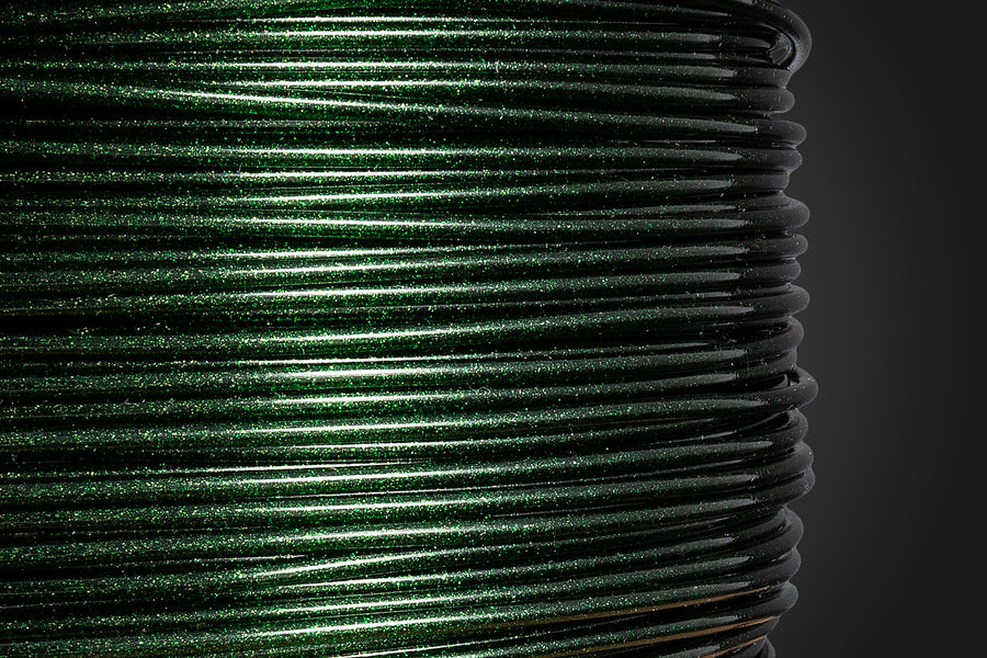 Glitzer PLA Flip Flop Grün