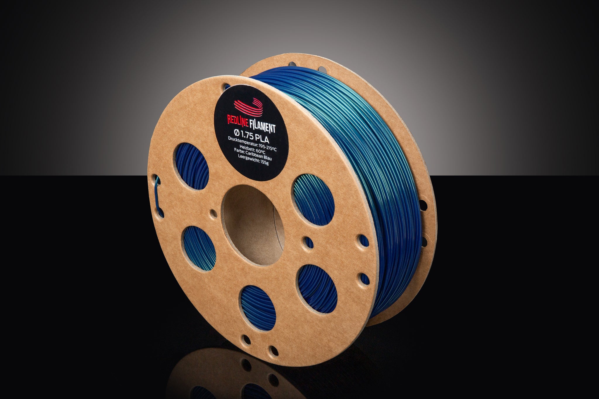 PLA Filament Caribbean Blau