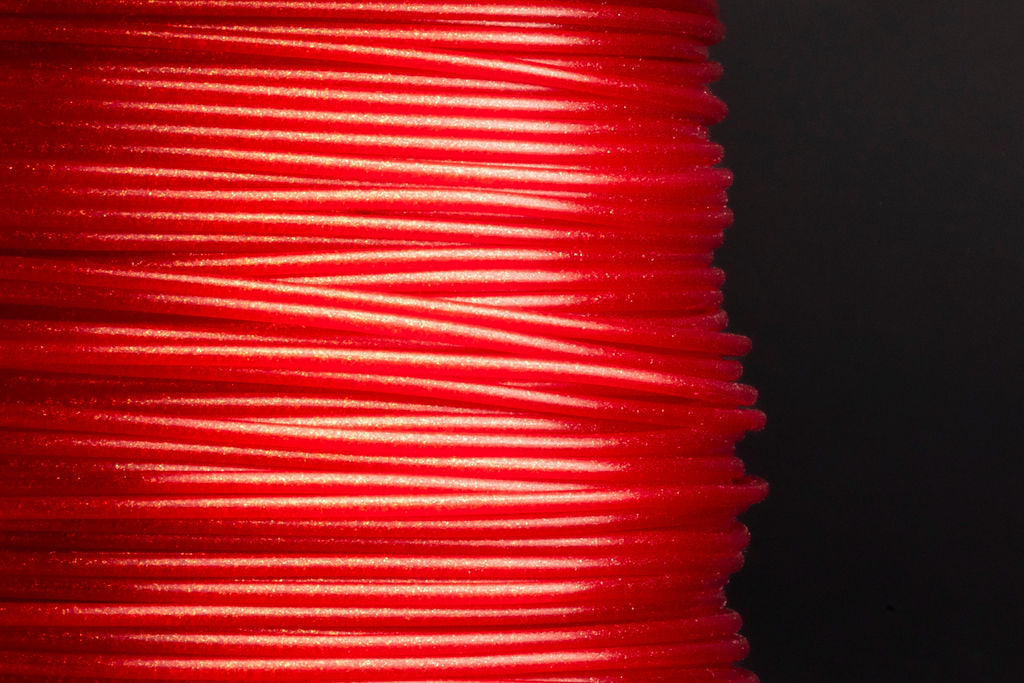 PLA Glitzer Rot