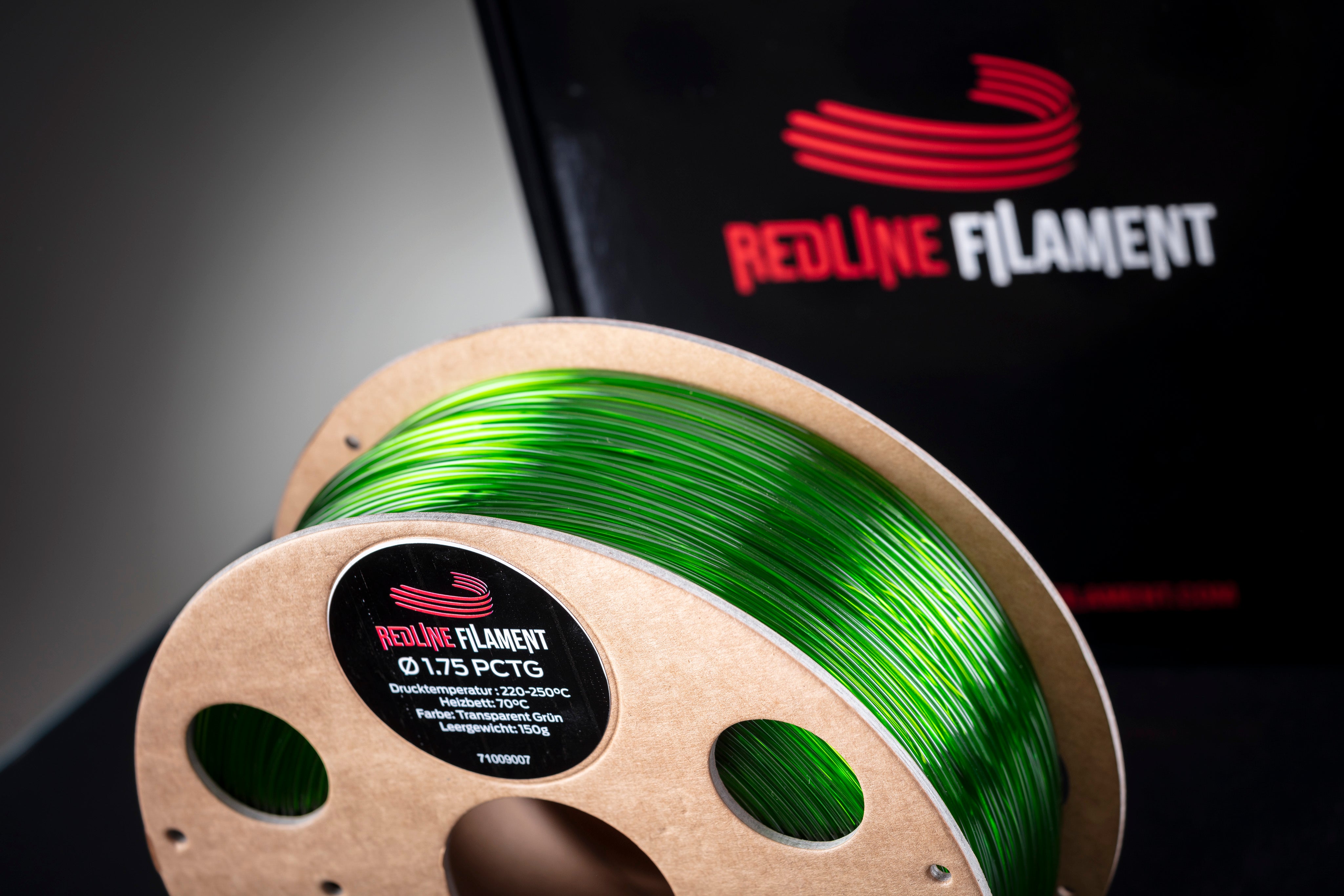 PCTG Filament Transparent Grün