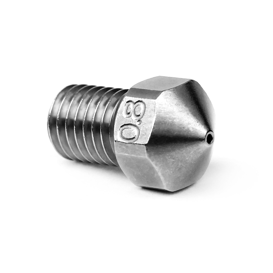 Micro Swiss Brass Plated Wear Resistant Nozzle for Flashforge Creator Pro 2