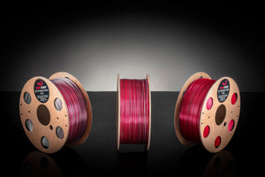 Mystic Silky PLA - Himbeerrot Aluminium