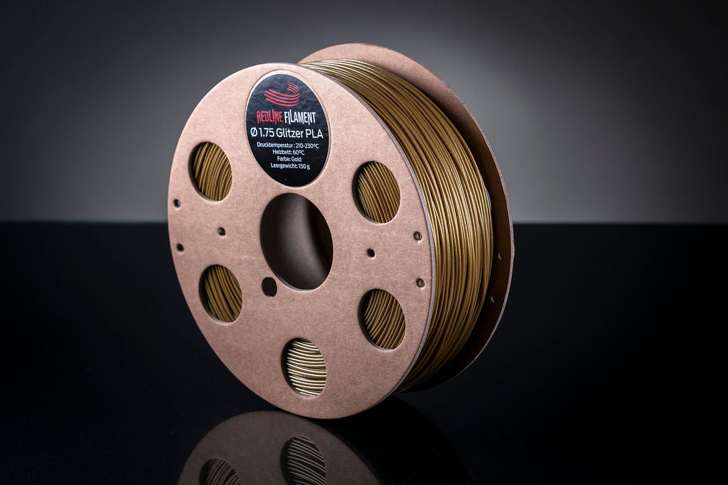 PLA Glitzer Gold