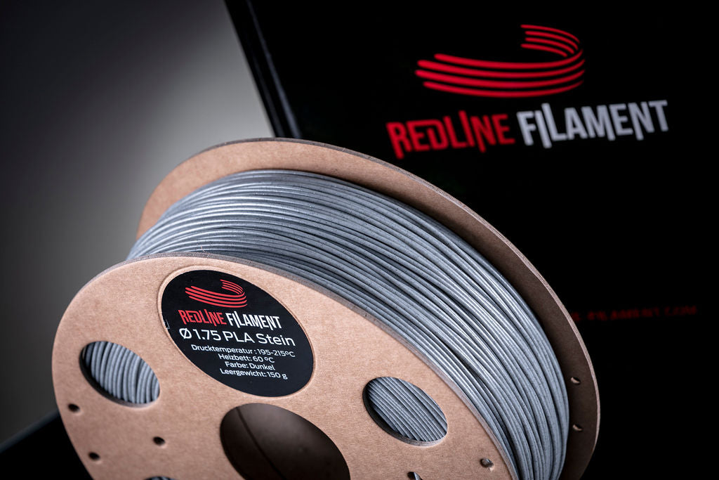 PLA Stein Filament Dunkel (Marmor)