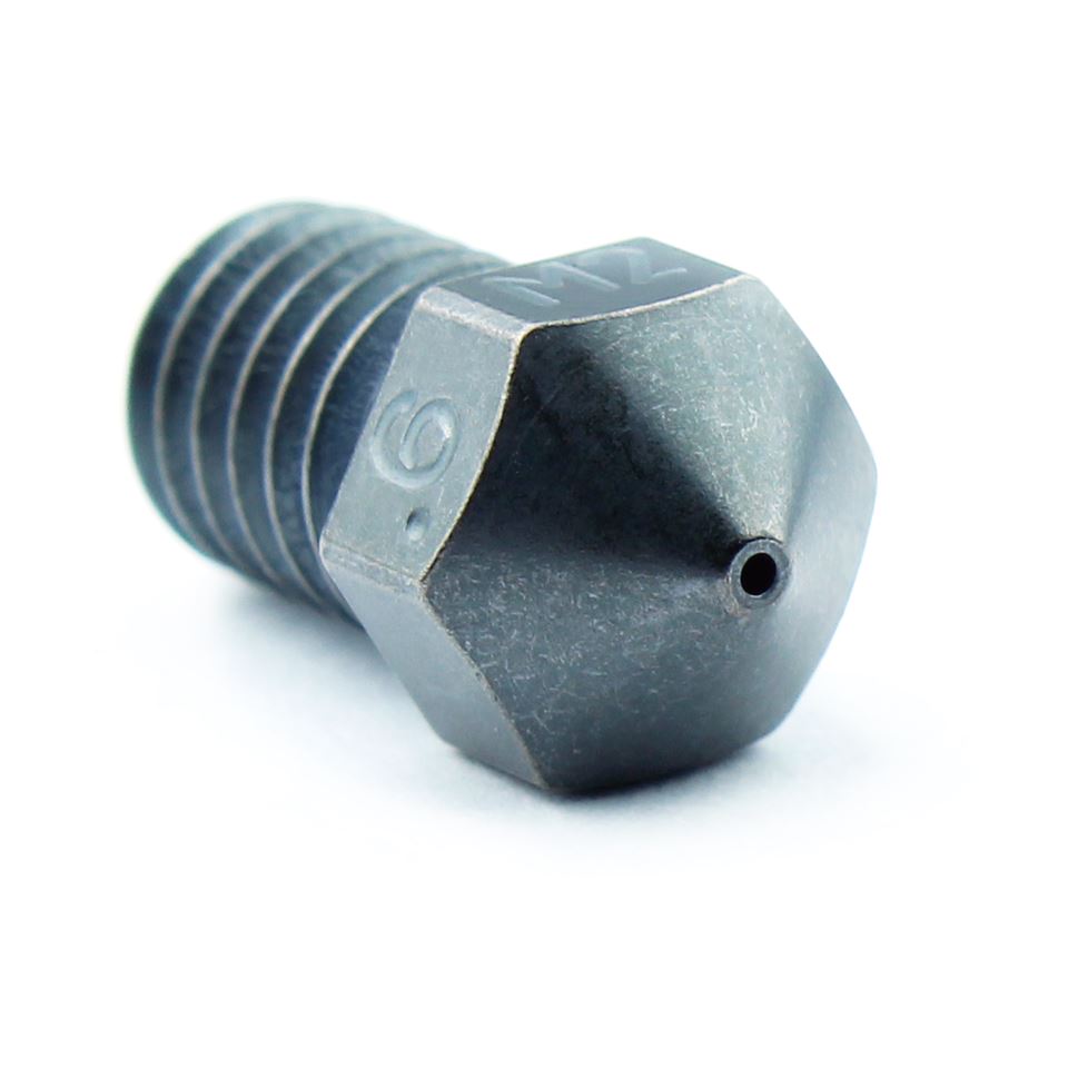 Düse High-Speed Stahl gehärtet für E3D V5-V6 Nozzle Micro-Swiss 0.6mm 