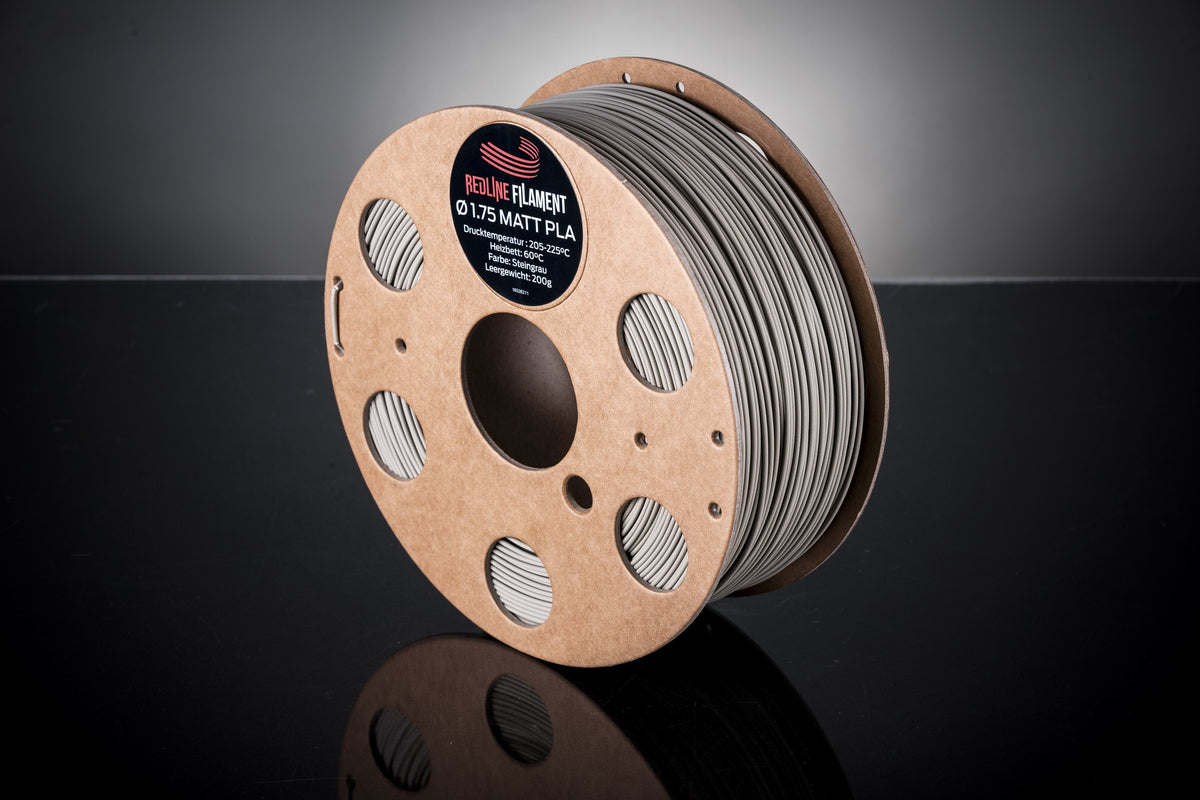 PLA Matt Steingrau REDLINE FILAMENT 